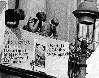 Autor: Marek Mischker
Opis: Pielgrzymka Jana Pawa II do Polski - czerwiec 1983r.