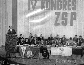 Autor: Zygmunt Grabowiecki
Opis: IV Kongres ZSP (patrz opis Kroniki)mwi Minister Szkolnictwa Wyszego H. Goliski