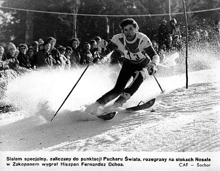 Autor: CAF
Opis: Z archiwum CAF - slalom specjalny w Zakopanym